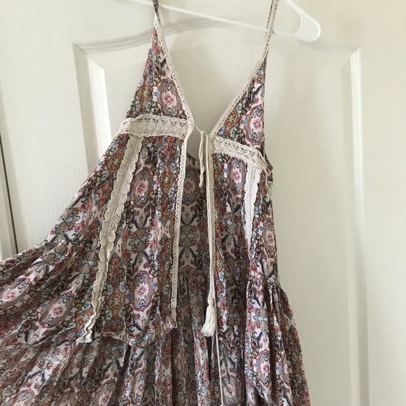 Bohemian style tie on wrap - Picture 4 of 6